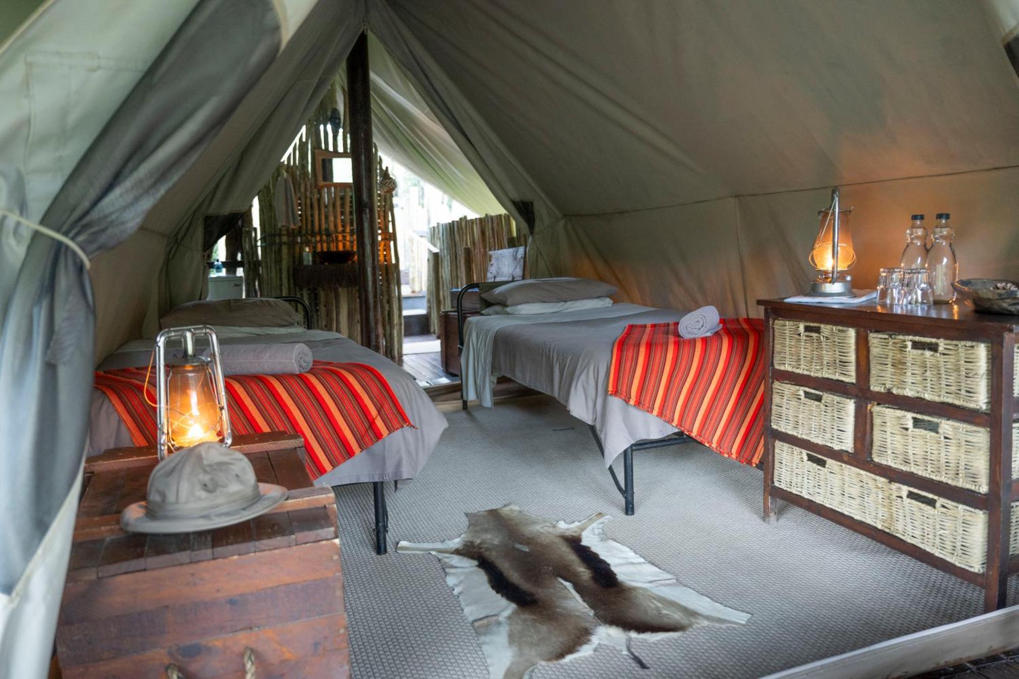 Quatermain'S 1920'S Safari Camp - Amakhala viltreservat Exteriör bild