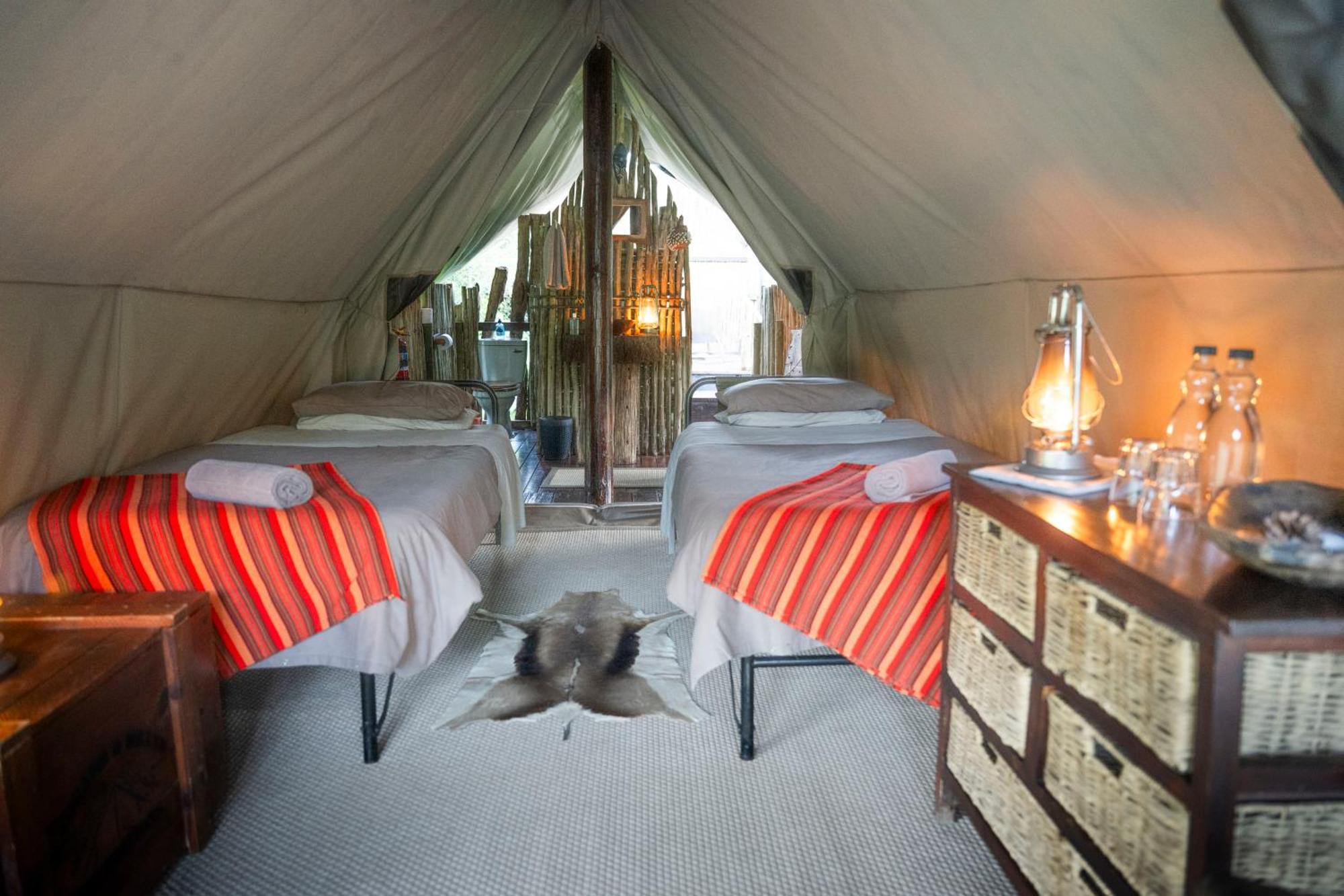 Quatermain'S 1920'S Safari Camp - Amakhala viltreservat Exteriör bild